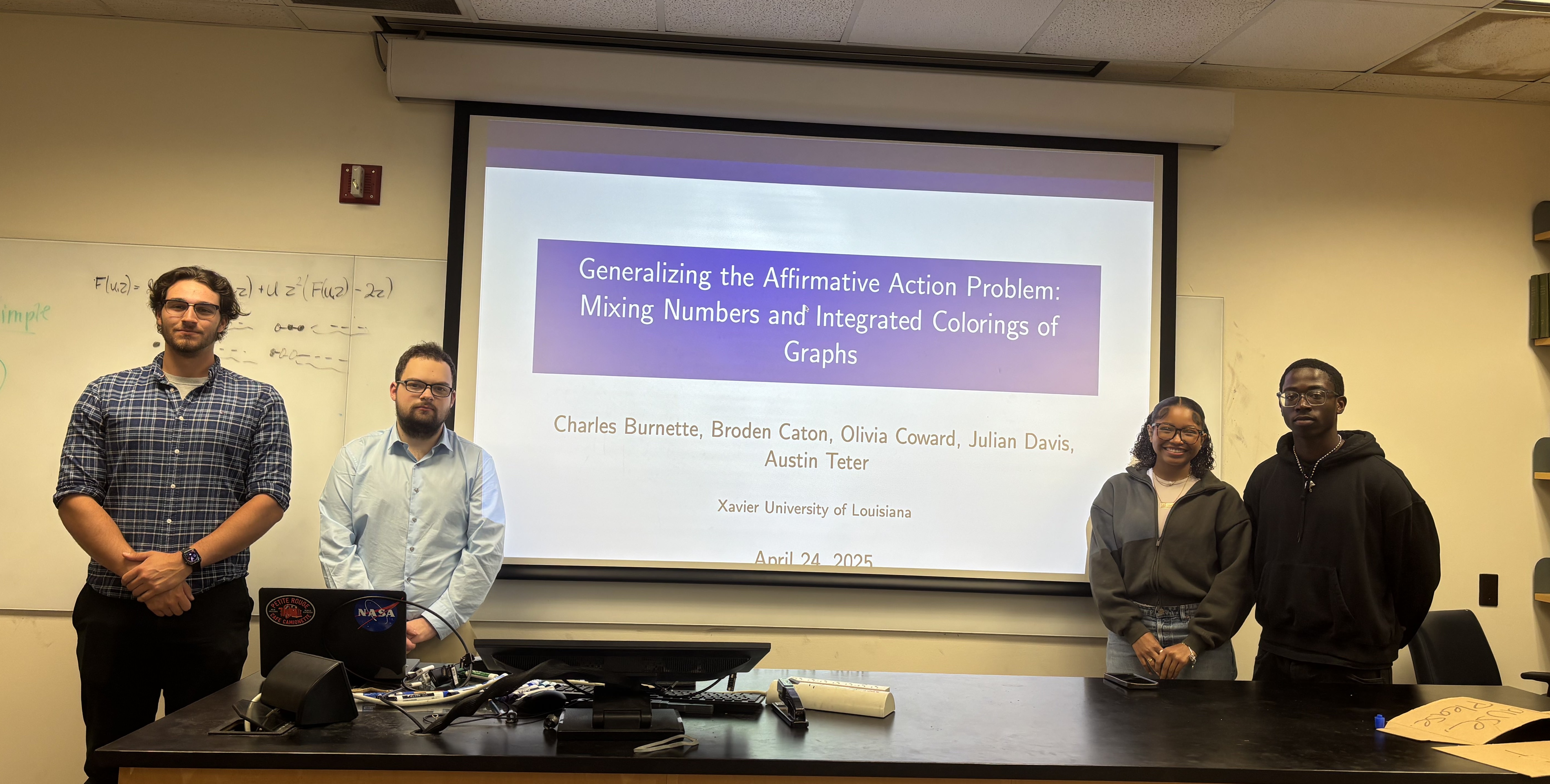 Spring 2025 affirmative action graphs research group