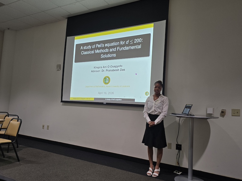 Spring 2026 student presentation